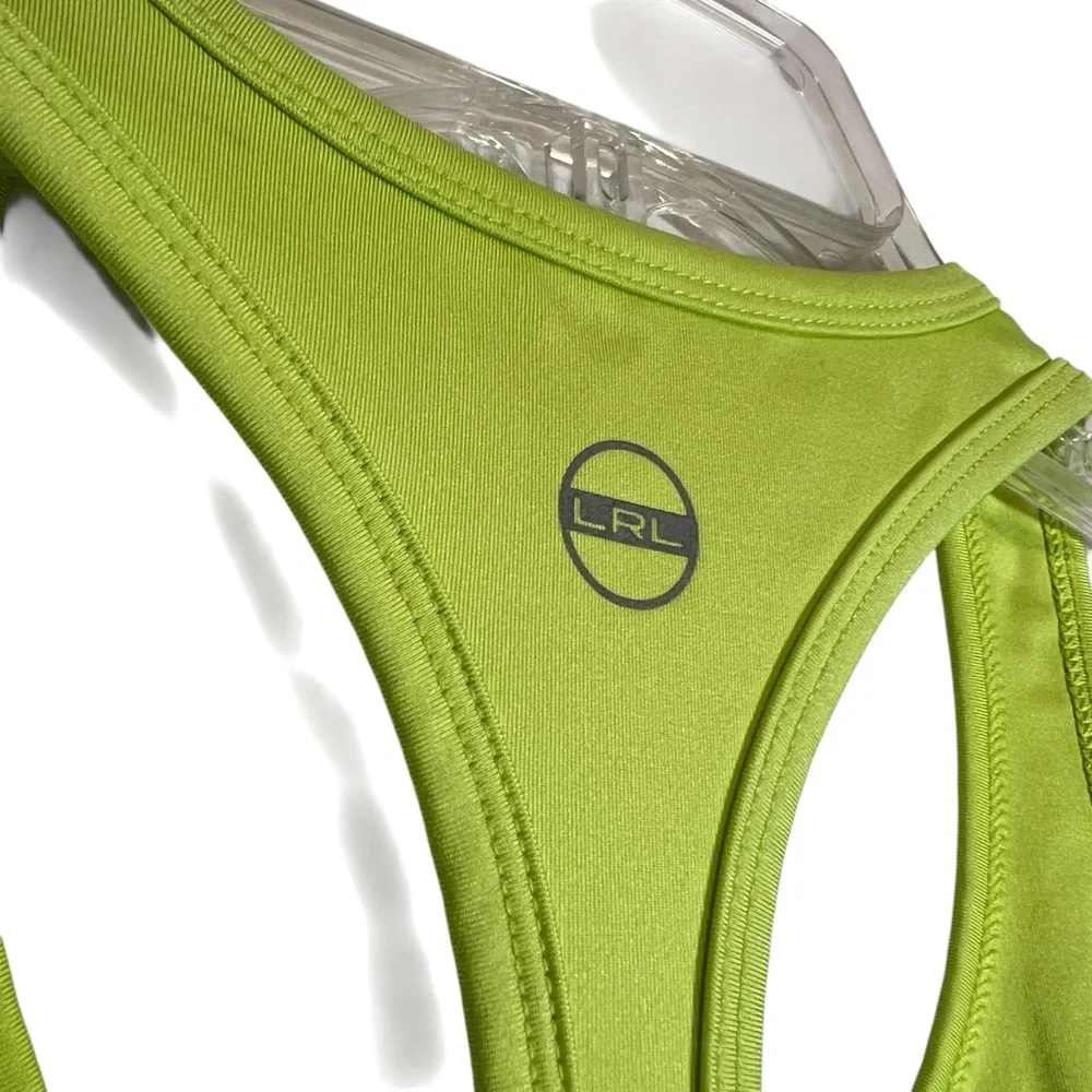 Lauren Ralph Lauren Racerback Jersey Tank with Built in Bra Size Medium - Picture 6 of 9
